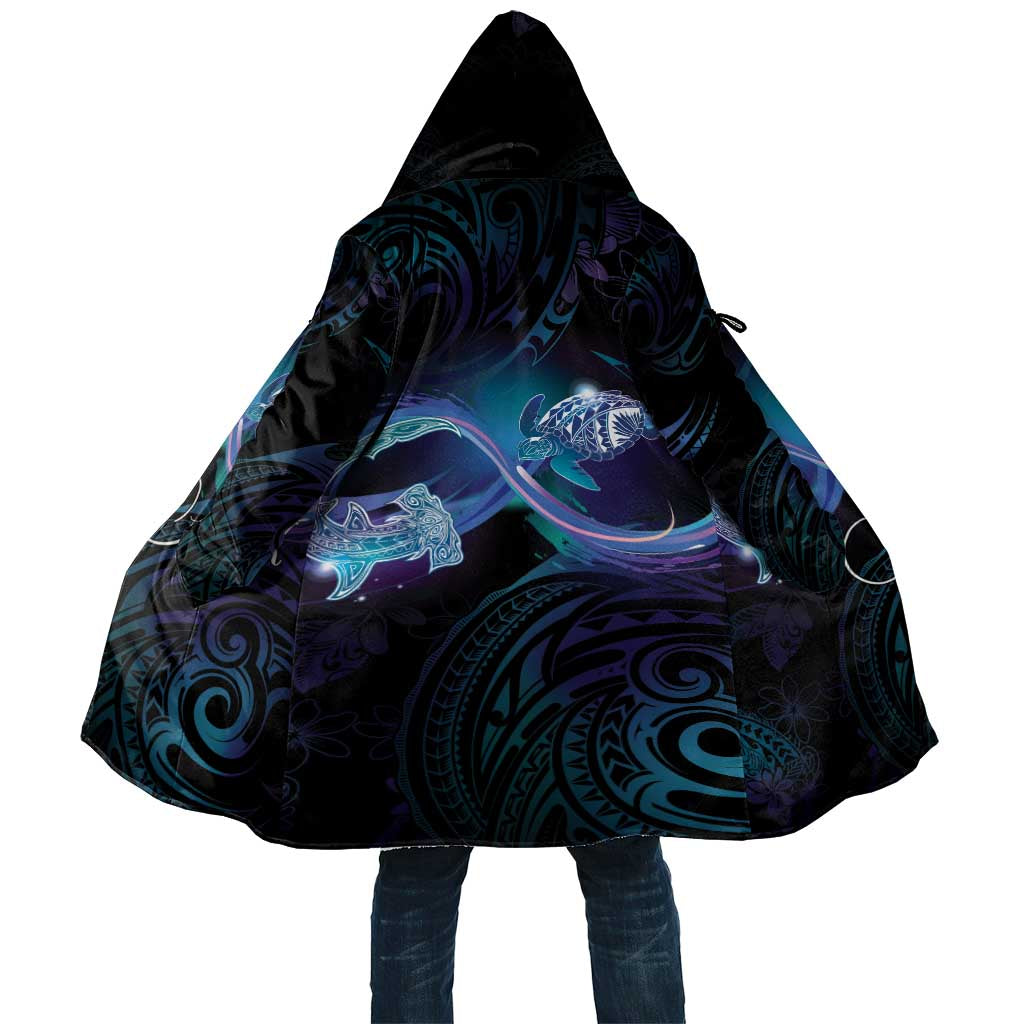 Polynesian Personalized Memorial Cloak Oceanic Infinity Symbol - Until We Meet Again - Polynesian Pride