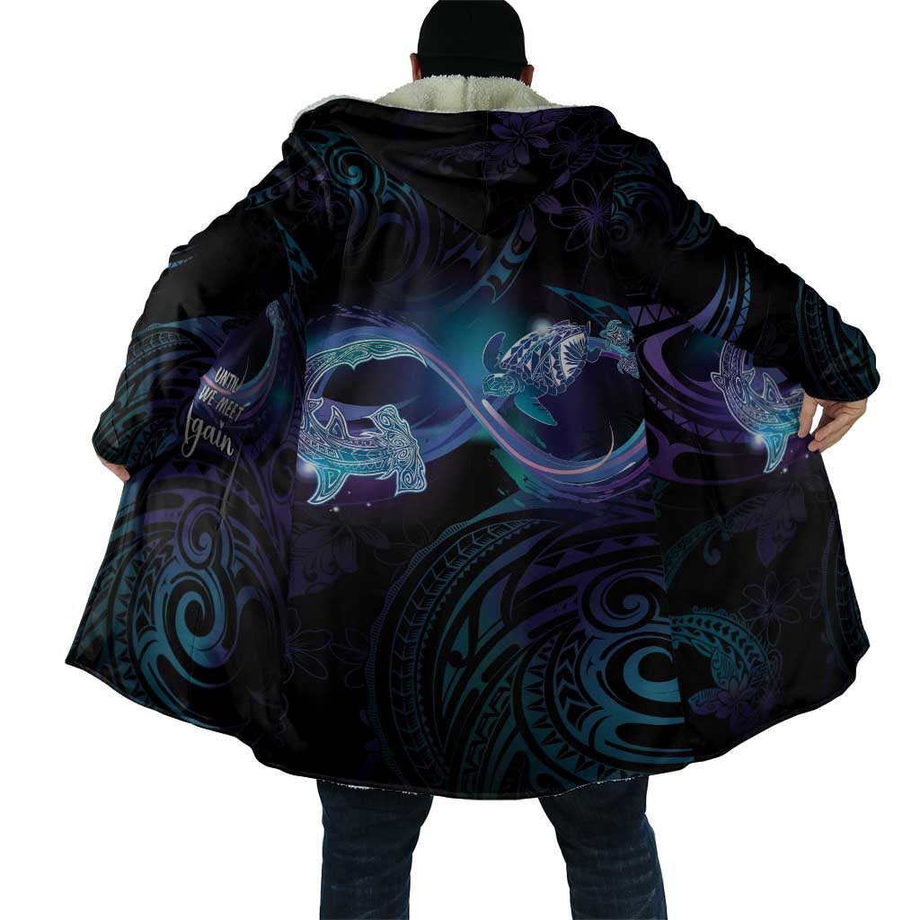 Polynesian Personalized Memorial Cloak Oceanic Infinity Symbol - Until We Meet Again - Polynesian Pride