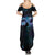 Polynesian Personalized Memorial Family Matching Summer Maxi Dress and Hawaiian Shirt Oceanic Infinity Symbol - Until We Meet Again - Polynesian Pride