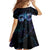 Polynesian Personalized Memorial Family Matching Tank Maxi Dress and Hawaiian Shirt Oceanic Infinity Symbol - Until We Meet Again - Polynesian Pride