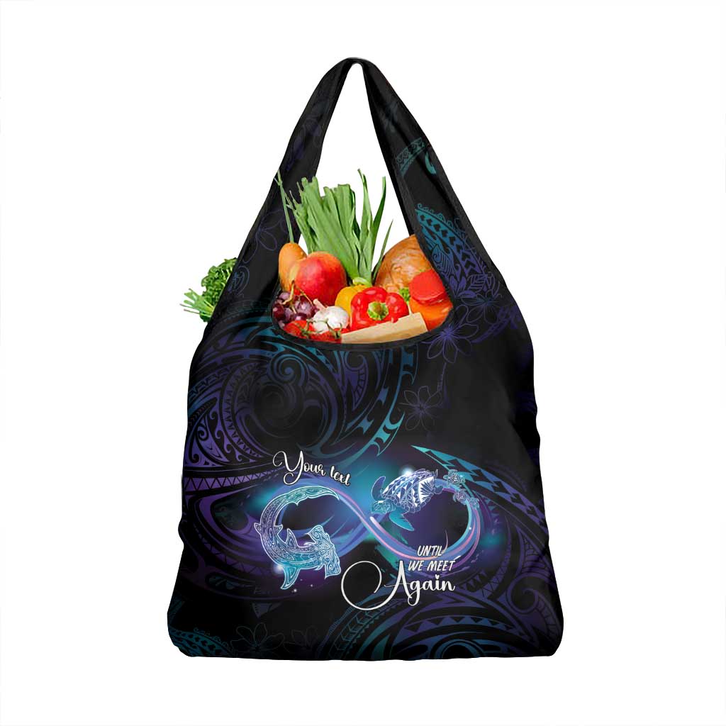 Polynesian Personalized Memorial Grocery Bag Oceanic Infinity Symbol - Until We Meet Again - Polynesian Pride