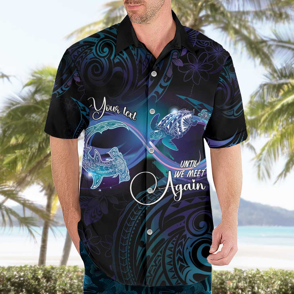 Polynesian Personalized Memorial Hawaiian Shirt Oceanic Infinity Symbol - Until We Meet Again - Polynesian Pride