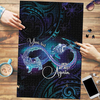 Polynesian Personalized Memorial Puzzle Oceanic Infinity Symbol - Until We Meet Again - Polynesian Pride