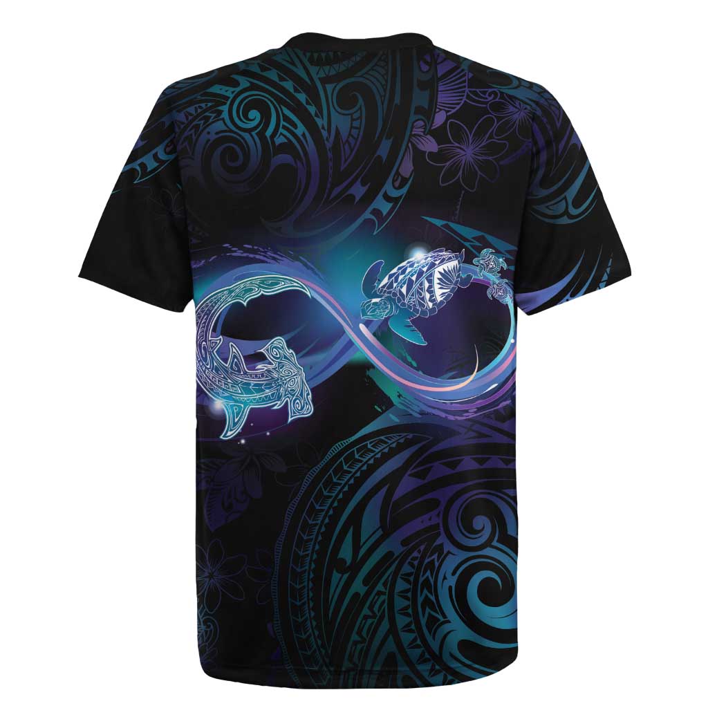 Polynesian Personalized Memorial Rugby Jersey Oceanic Infinity Symbol - Until We Meet Again - Polynesian Pride