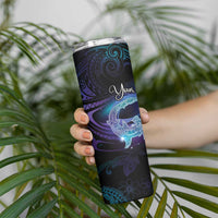Polynesian Personalized Memorial Skinny Tumbler Oceanic Infinity Symbol - Until We Meet Again - Polynesian Pride