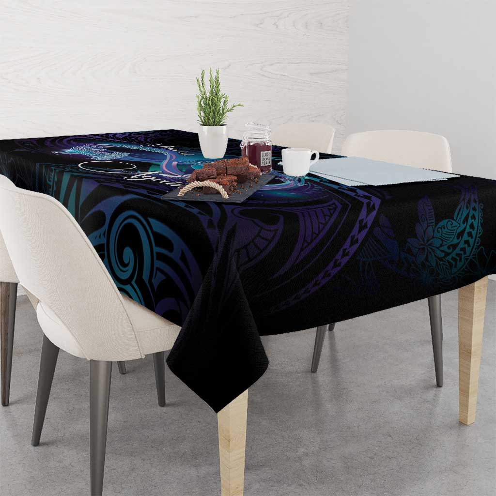 Polynesian Personalized Memorial Tablecloth Oceanic Infinity Symbol - Until We Meet Again - Polynesian Pride
