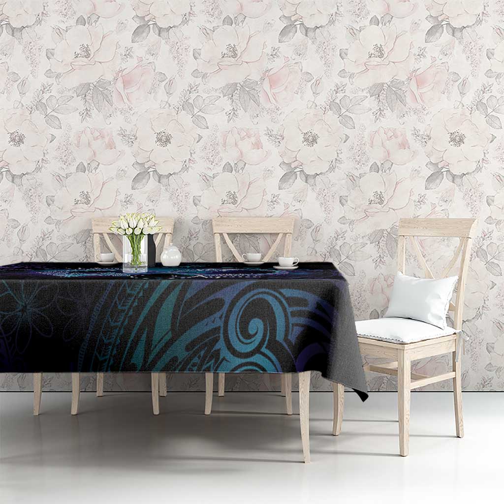 Polynesian Personalized Memorial Tablecloth Oceanic Infinity Symbol - Until We Meet Again - Polynesian Pride