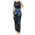 Polynesian Personalized Memorial Tank Maxi Dress Oceanic Infinity Symbol - Until We Meet Again - Polynesian Pride