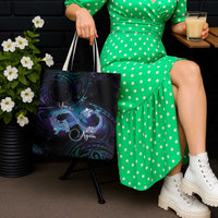 Polynesian Personalized Memorial Tote Bag Oceanic Infinity Symbol - Until We Meet Again - Polynesian Pride