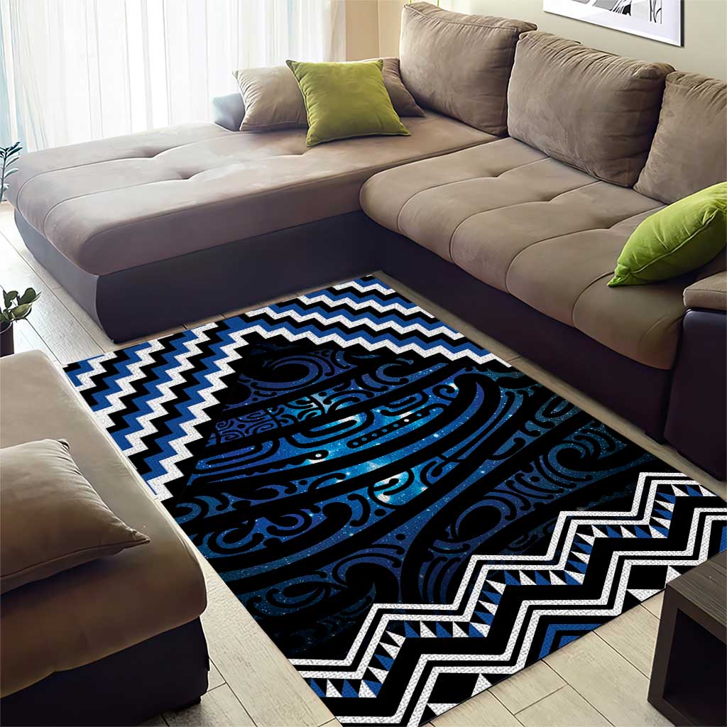New Zealand Matariki Area Rug Galaxy Styled Taniko