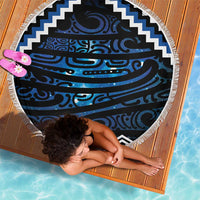 New Zealand Matariki Beach Blanket Galaxy Styled Taniko LT7 - Polynesian Pride