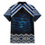 New Zealand Matariki Family Matching Short Sleeve Bodycon Dress and Hawaiian Shirt Galaxy Styled Taniko