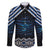 New Zealand Matariki Family Matching Short Sleeve Bodycon Dress and Hawaiian Shirt Galaxy Styled Taniko