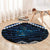New Zealand Matariki Round Carpet Galaxy Styled Taniko