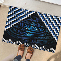 New Zealand Matariki Rubber Doormat Galaxy Styled Taniko