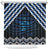 New Zealand Matariki Shower Curtain Galaxy Styled Taniko