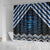 New Zealand Matariki Shower Curtain Galaxy Styled Taniko