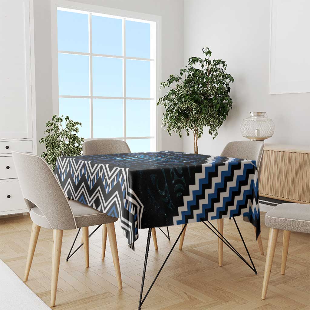 New Zealand Matariki Tablecloth Galaxy Styled Taniko