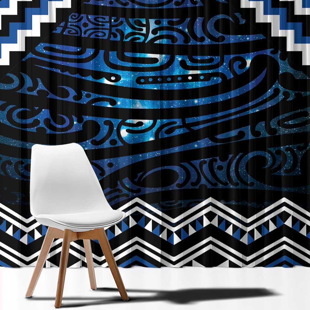 New Zealand Matariki Window Curtain Galaxy Styled Taniko