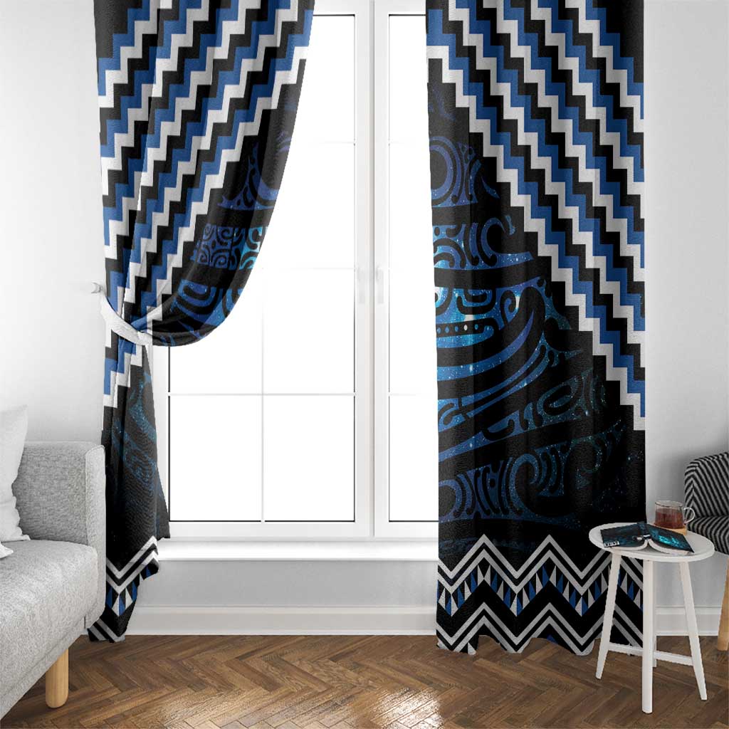 New Zealand Matariki Window Curtain Galaxy Styled Taniko