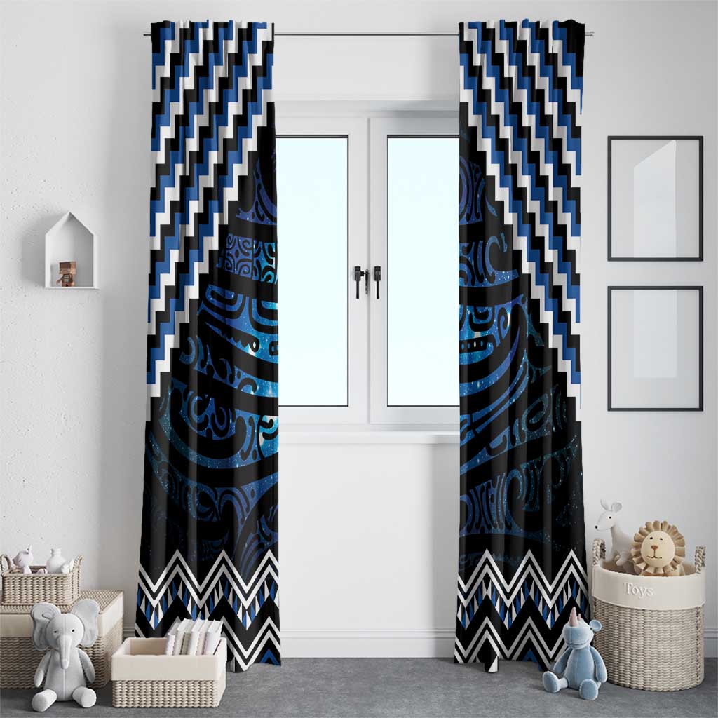 New Zealand Matariki Window Curtain Galaxy Styled Taniko