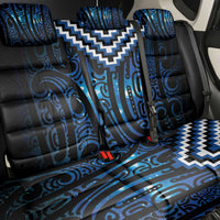 New Zealand Matariki Back Car Seat Cover Galaxy Poutama Motifs LT7 - Polynesian Pride