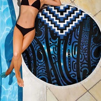 New Zealand Matariki Beach Blanket Galaxy Poutama Motifs LT7 - Polynesian Pride