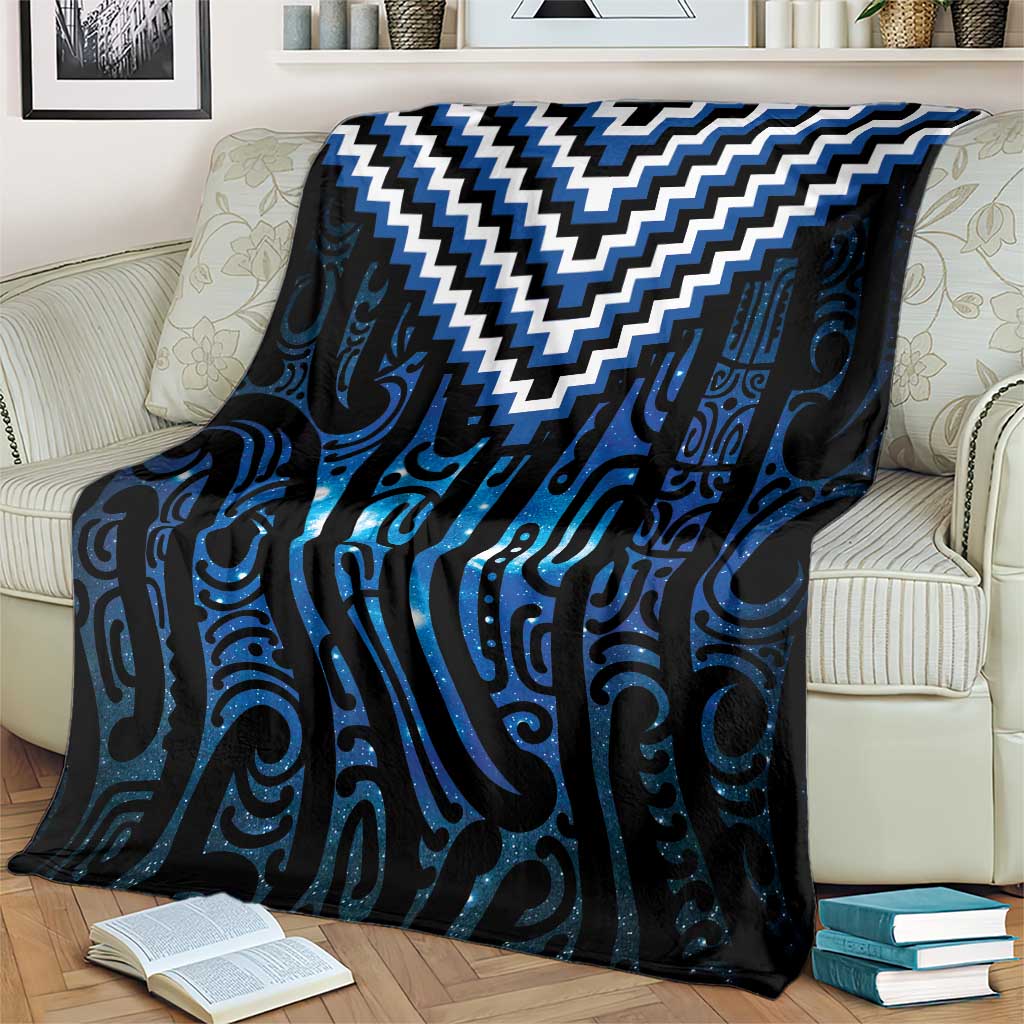 New Zealand Matariki Blanket Galaxy Poutama Motifs