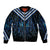 New Zealand Matariki Bomber Jacket Galaxy Poutama Motifs