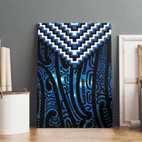 New Zealand Matariki Canvas Wall Art Galaxy Poutama Motifs LT7 - Polynesian Pride