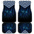 New Zealand Matariki Car Mats Galaxy Poutama Motifs