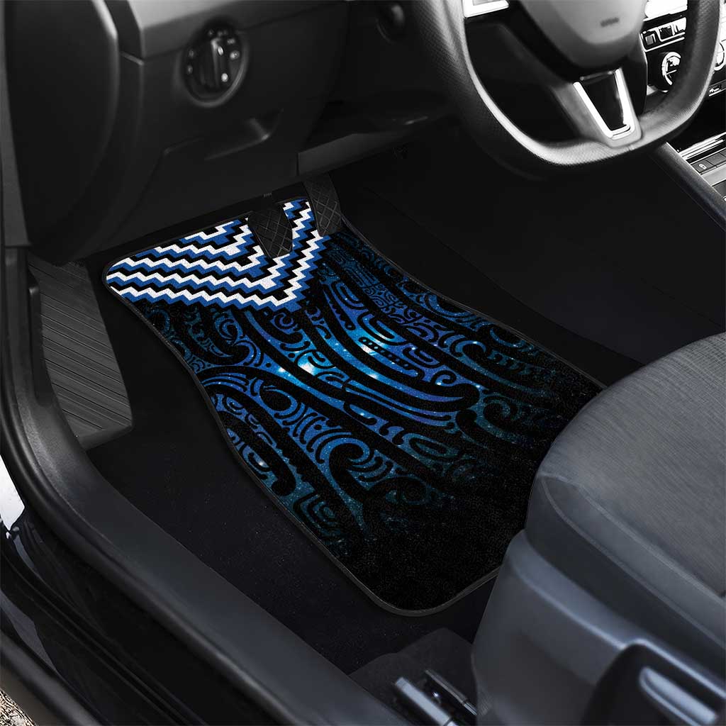 New Zealand Matariki Car Mats Galaxy Poutama Motifs