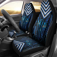 New Zealand Matariki Car Seat Cover Galaxy Poutama Motifs
