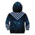 New Zealand Matariki Kid Hoodie Galaxy Poutama Motifs