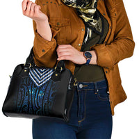 New Zealand Matariki Shoulder Handbag Galaxy Poutama Motifs