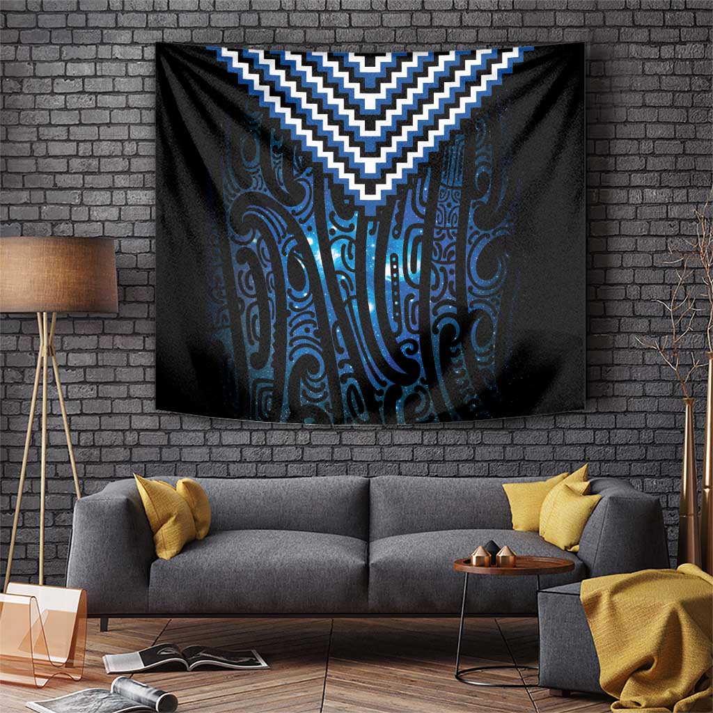 New Zealand Matariki Tapestry Galaxy Poutama Motifs