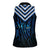 New Zealand Matariki Women Sleeveless Polo Shirt Galaxy Poutama Motifs
