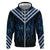 New Zealand Matariki Zip Hoodie Galaxy Poutama Motifs