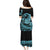 Polynesian Plumeria Puletasi Ride The Waves - Turquoise LT7 - Polynesian Pride
