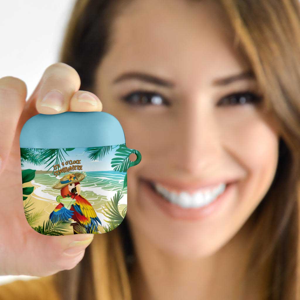 Aloha Hawaii It's 5 o'clock Somewhere AirPods Case - Polynesian Pride