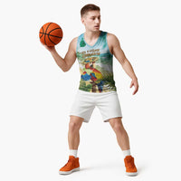 Aloha Hawaii It's 5 o'clock Somewhere Basketball Jersey - Polynesian Pride