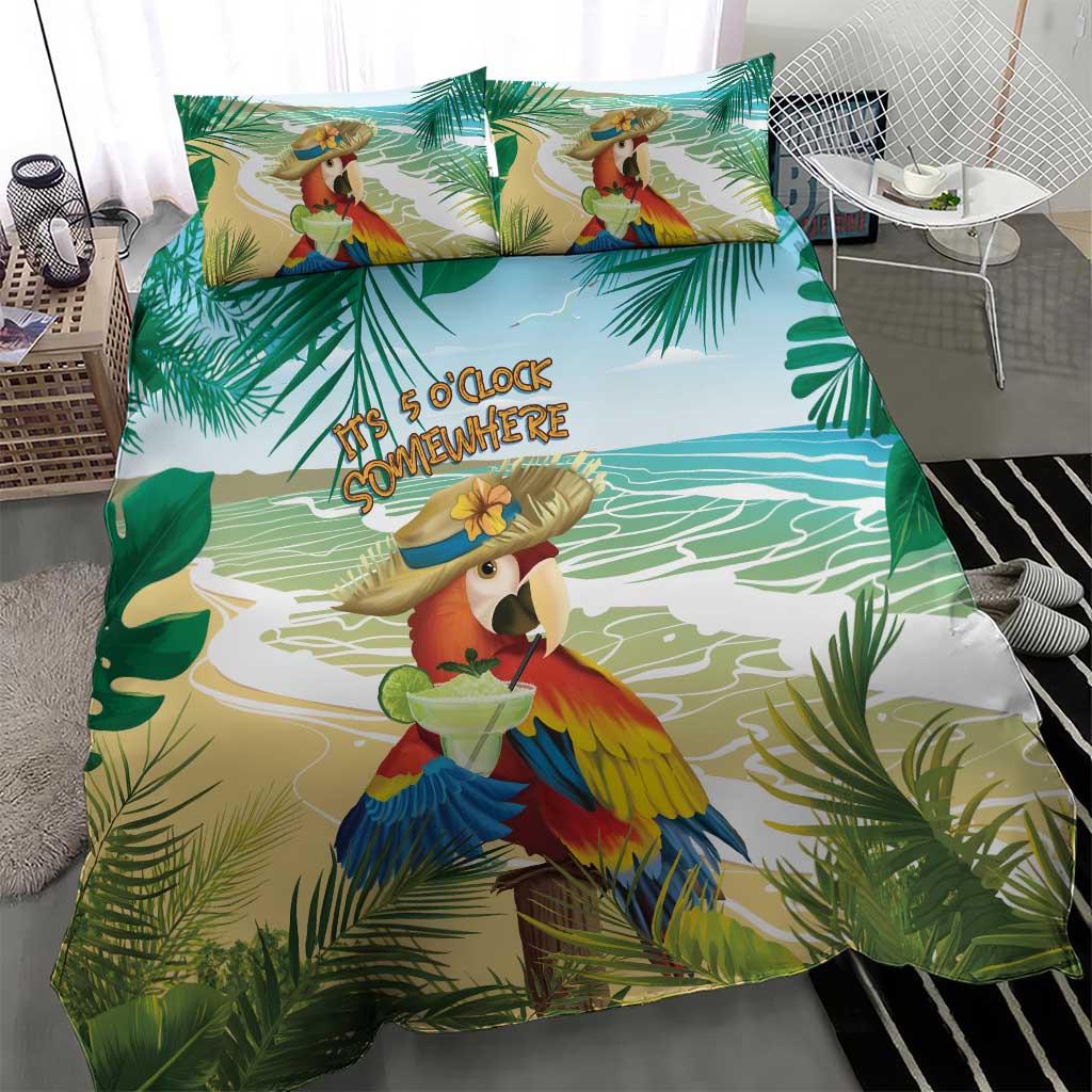 Aloha Hawaii It's 5 o'clock Somewhere Bedding Set - Polynesian Pride