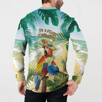 Aloha Hawaii It's 5 o'clock Somewhere Button Sweatshirt - Polynesian Pride