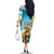 Aloha Hawaii It's 5 o'clock Somewhere Family Matching Off The Shoulder Long Sleeve Dress and Hawaiian Shirt - Polynesian Pride