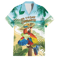 Aloha Hawaii It's 5 o'clock Somewhere Family Matching Short Sleeve Bodycon Dress and Hawaiian Shirt - Polynesian Pride