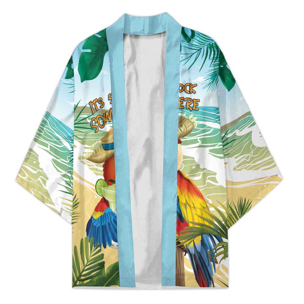 Aloha Hawaii It's 5 o'clock Somewhere Kimono - Polynesian Pride