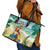 Aloha Hawaii It's 5 o'clock Somewhere Leather Tote Bag - Polynesian Pride