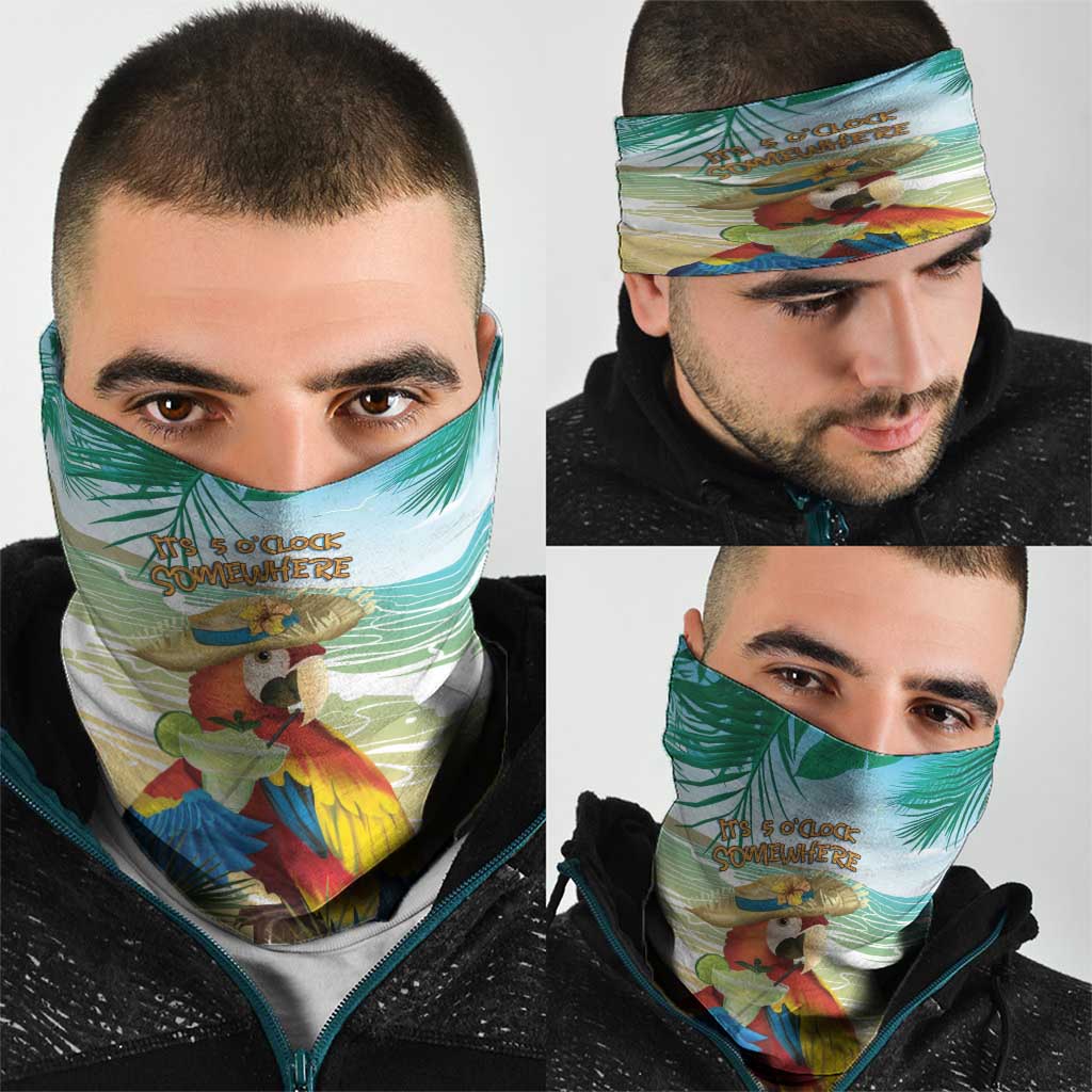 Aloha Hawaii It's 5 o'clock Somewhere Neck Gaiter - Polynesian Pride