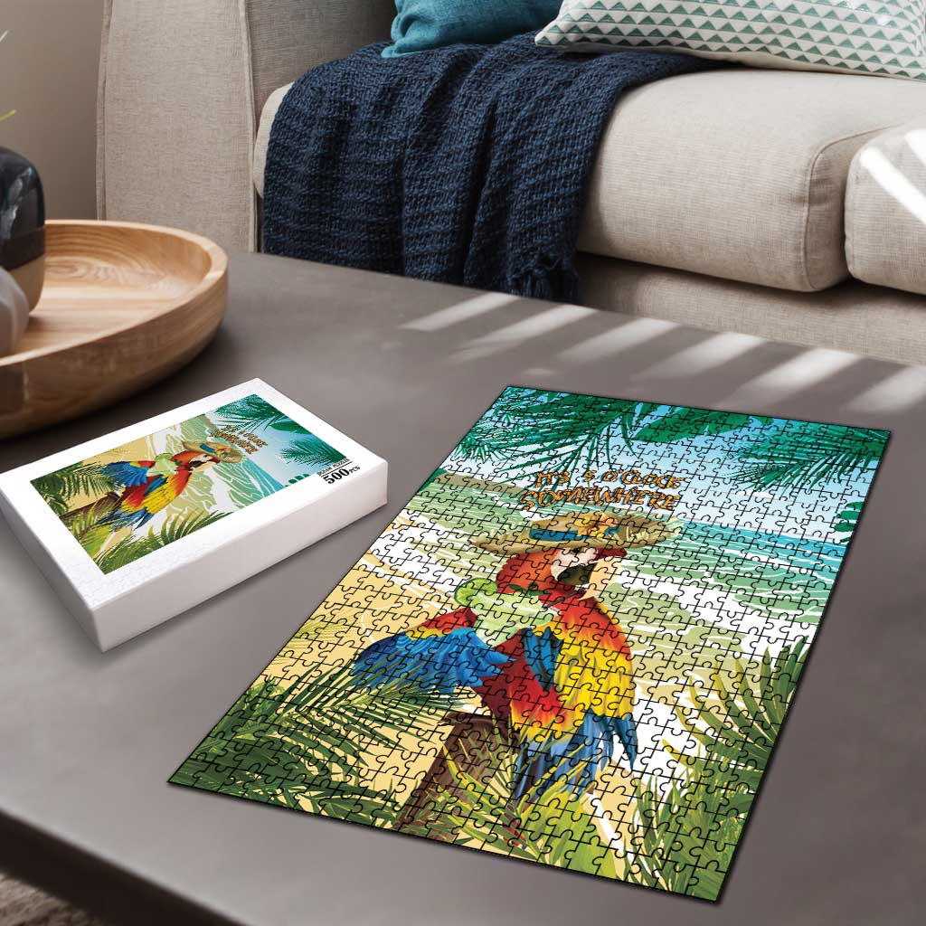 Aloha Hawaii It's 5 o'clock Somewhere Puzzle LT7 - Polynesian Pride