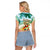 Aloha Hawaii It's 5 o'clock Somewhere Raglan Cropped T Shirt - Polynesian Pride